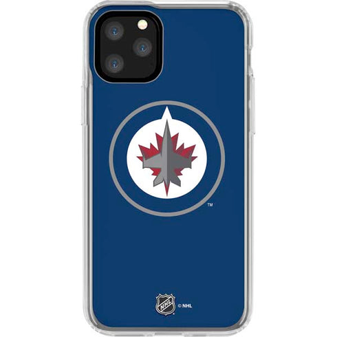 NHL Winnipeg Jets Logo iPhone 11 Pro Clear Case