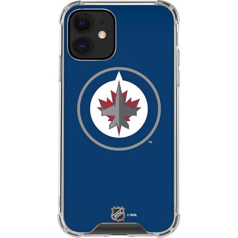 NHL Winnipeg Jets Logo iPhone 12 Clear Case
