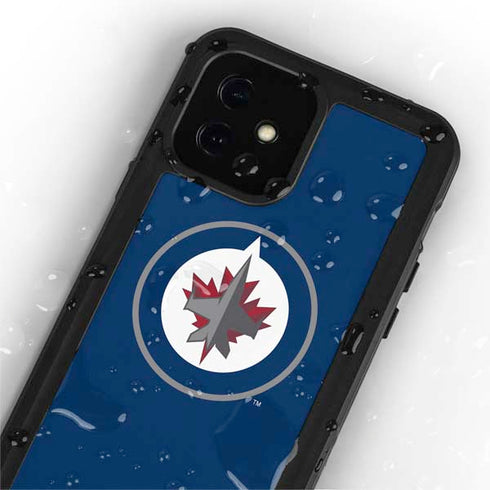 NHL Winnipeg Jets Logo iPhone 12 Mini Waterproof Case