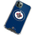 NHL Winnipeg Jets Logo iPhone 12 Pro Clear Case