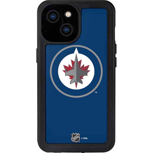 NHL Winnipeg Jets Logo iPhone 13 Mini Waterproof Case