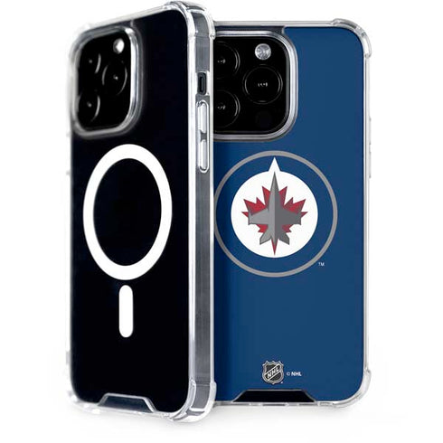 NHL Winnipeg Jets Logo iPhone 15 Pro MagSafe Case