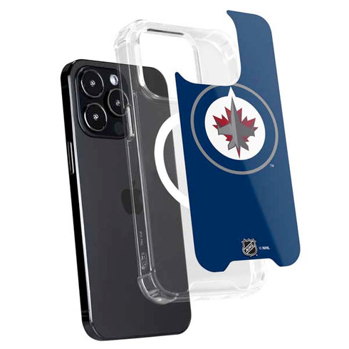 NHL Winnipeg Jets Logo iPhone 14 Pro MagSafe Case