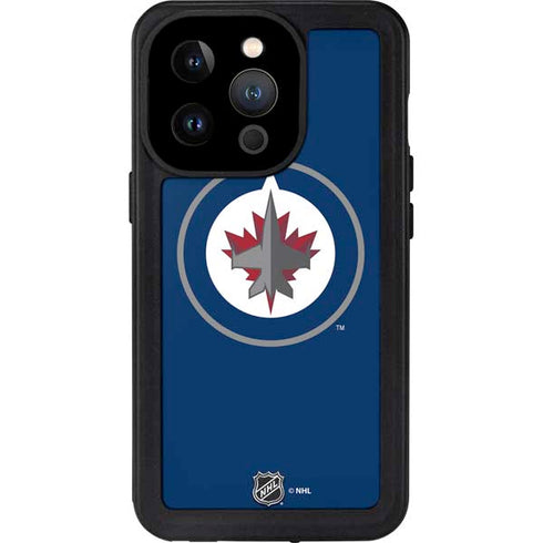 NHL Winnipeg Jets Logo iPhone 14 Pro Waterproof Case