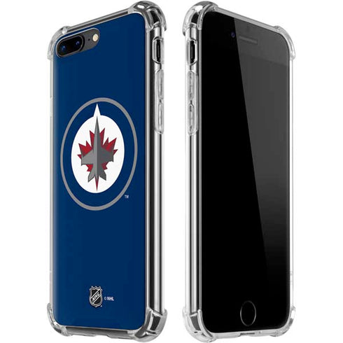 NHL Winnipeg Jets Logo iPhone 7/8 Plus Clear Case