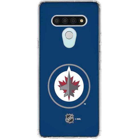 NHL Winnipeg Jets Logo LG Stylo 6 Clear Case