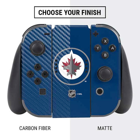 NHL Winnipeg Jets Logo Nintendo Switch Bundle Skin