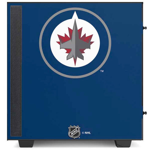 NHL Winnipeg Jets Logo NZXT H510 Compact ATX Mid-Tower Case Skin