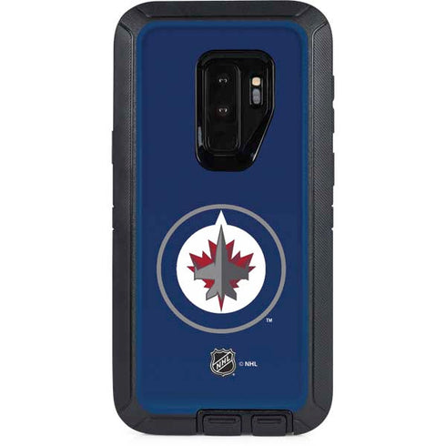 NHL Winnipeg Jets Logo Otterbox Defender Galaxy Skin