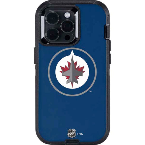 NHL Winnipeg Jets Logo Otterbox Defender iPhone Skin