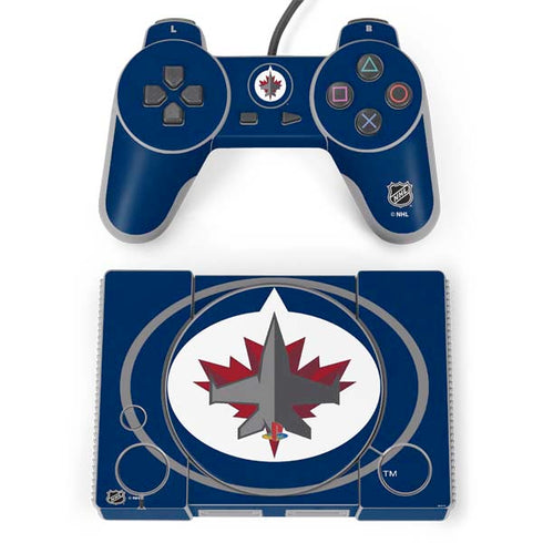 NHL Winnipeg Jets Logo PlayStation Classic Bundle Skin