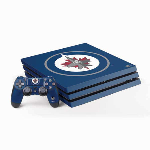 NHL Winnipeg Jets Logo PS4 Pro Bundle Skin