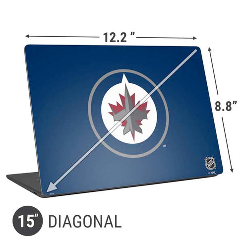 NHL Winnipeg Jets Logo Universal Laptop 15in (12.2 x 8.8in) Skin