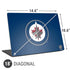NHL Winnipeg Jets Logo Universal Laptop 18in (14.6 x 10.6in) Skin