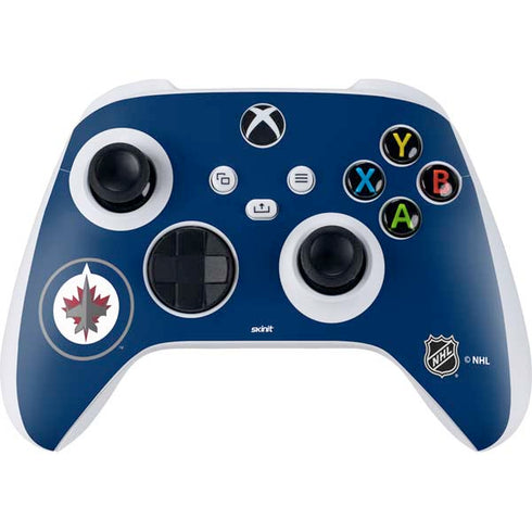 NHL Winnipeg Jets Logo Xbox Series S Controller Skin