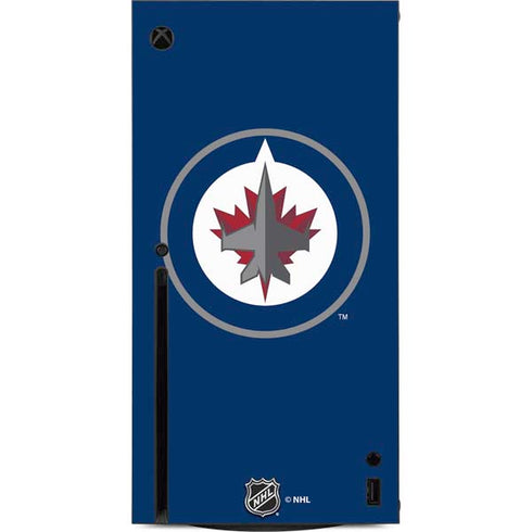 NHL Winnipeg Jets Logo Xbox Series X Console Skin