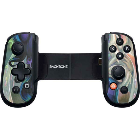 Winter Fairy With Frost Dragon by Jasmine Becket-Griffith Backbone One for iPhone Game Controller Skin