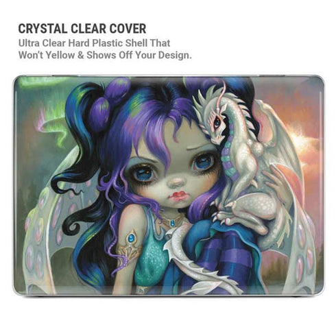 Winter Fairy With Frost Dragon by Jasmine Becket-Griffith MacBook Air 15in (2023-2025) Case plus Skin
