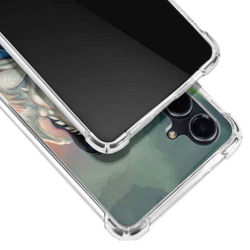 Winter Fairy With Frost Dragon by Jasmine Becket-Griffith Galaxy S23 FE Clear Case