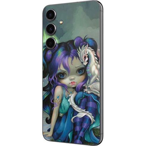 Winter Fairy With Frost Dragon by Jasmine Becket-Griffith Galaxy S23 FE Skin