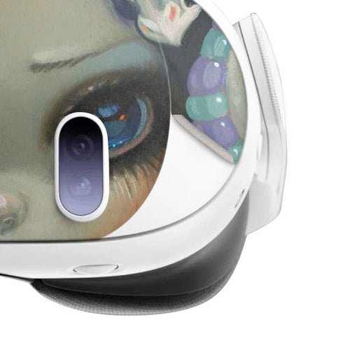 Winter Fairy With Frost Dragon by Jasmine Becket-Griffith Meta Quest 3 Skin