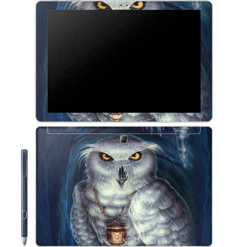 Ed Beard Jr. White Owl Galaxy Book 12in Skin