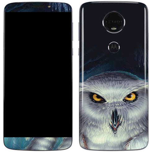 Ed Beard Jr. White Owl Moto E5 Plus Skin