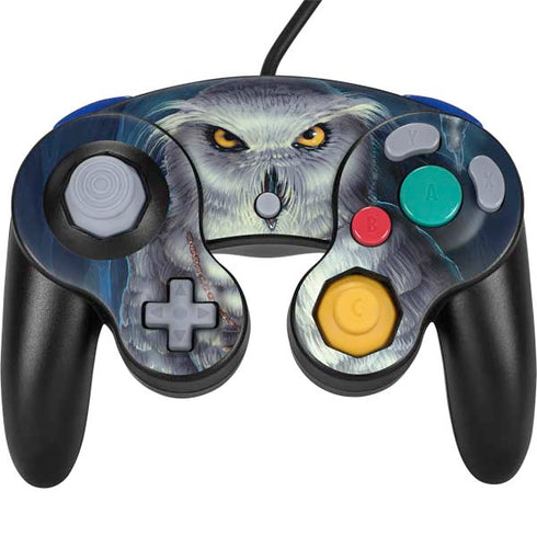 Ed Beard Jr. White Owl Nintendo GameCube Controller Skin