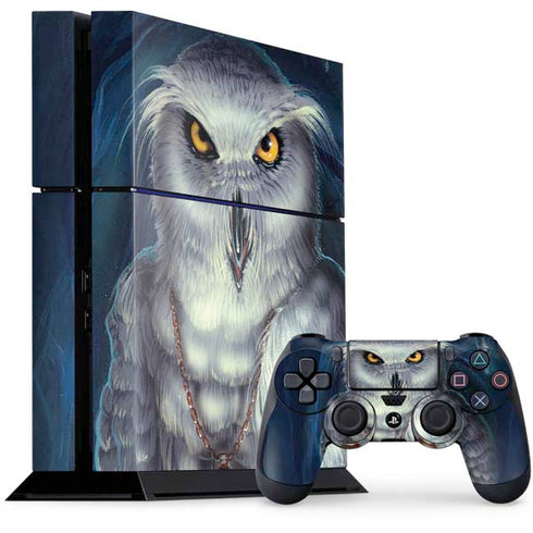 Ed Beard Jr. White Owl PS4 Console and Controller Bundle Skin