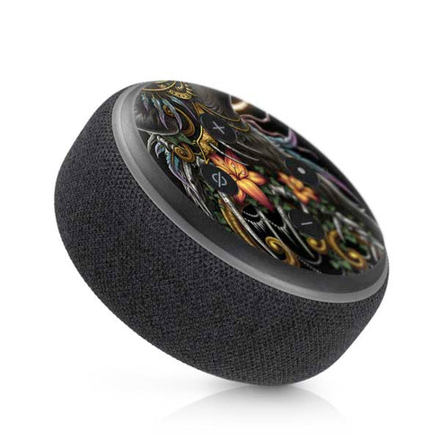 Wolf Howling by Sarah Richter Amazon Echo Dot Skin