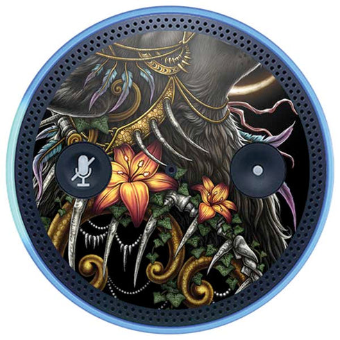 Wolf Howling by Sarah Richter Amazon Echo Skin