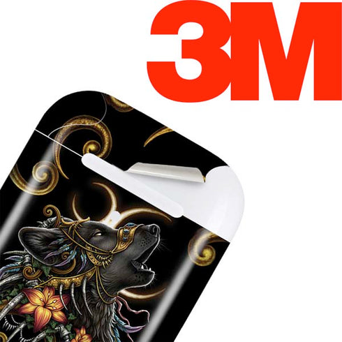 Wolf Howling by Sarah Richter Apple AirPods 2 Skin