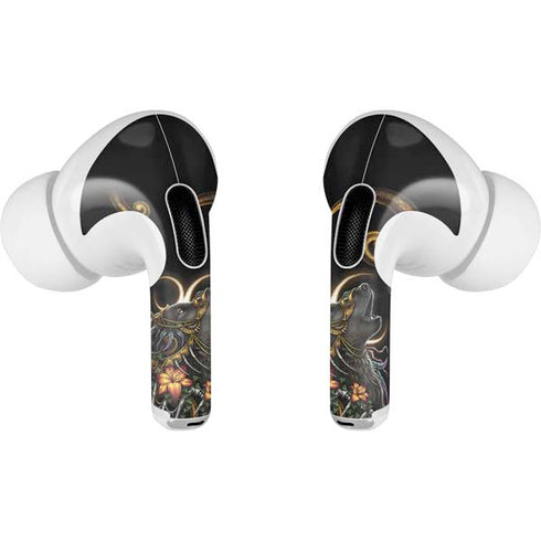 Wolf Howling by Sarah Richter Apple AirPods Pro Skin