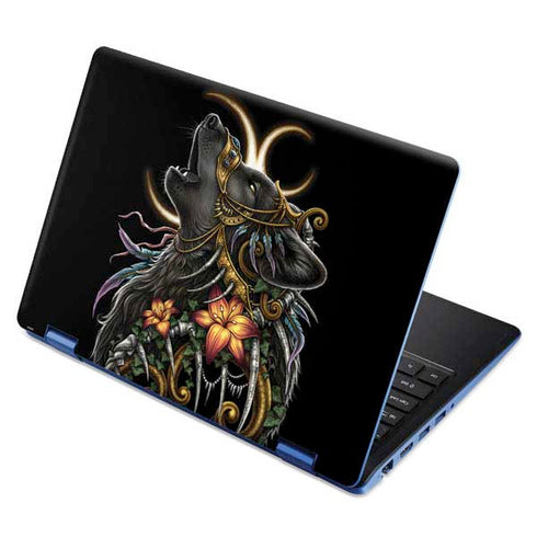 Wolf Howling by Sarah Richter Aspire R11 11.6in Skin