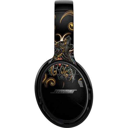 Wolf Howling by Sarah Richter Bose QuietComfort 35 Headphones Skin
