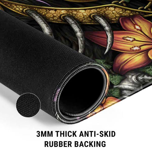 Wolf Howling by Sarah Richter Gaming Mouse Pad