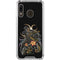 Wolf Howling by Sarah Richter Galaxy A30 Clear Case