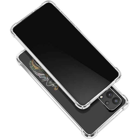 Wolf Howling by Sarah Richter Galaxy A32 5G Clear Case