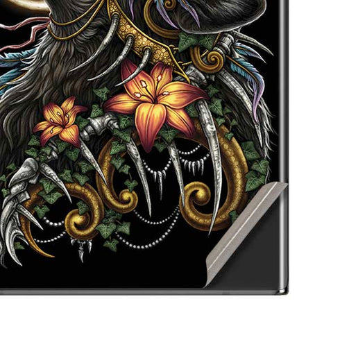 Wolf Howling by Sarah Richter Galaxy Note20 Ultra 5G Skin