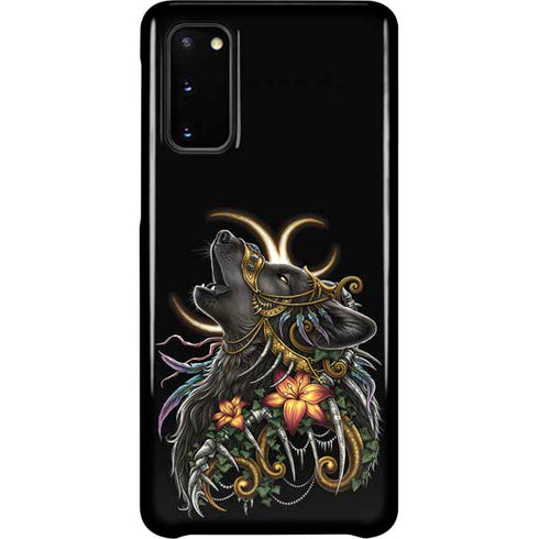 Wolf Howling by Sarah Richter Galaxy S20 Lite Case