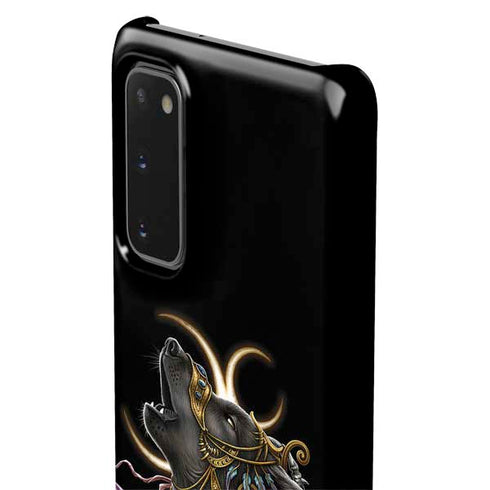 Wolf Howling by Sarah Richter Galaxy S20 Lite Case