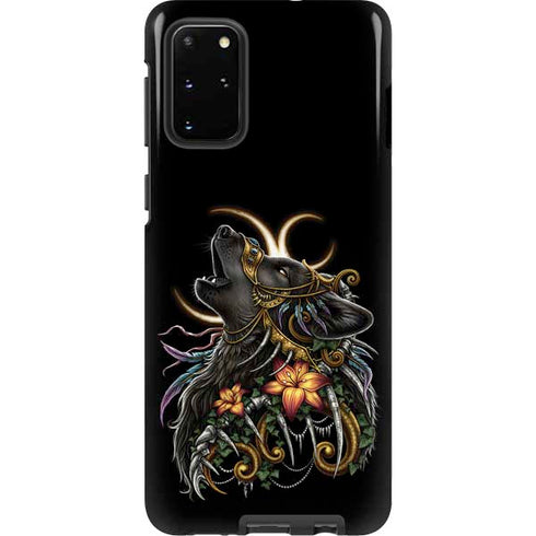 Wolf Howling by Sarah Richter Galaxy S20 Plus Pro Case
