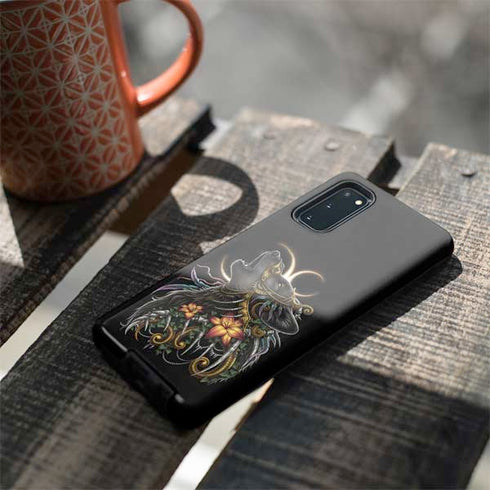 Wolf Howling by Sarah Richter Galaxy S20 Pro Case