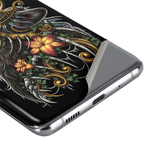 Wolf Howling by Sarah Richter Galaxy S20 Skin