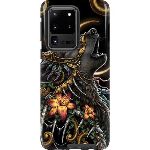 Wolf Howling by Sarah Richter Galaxy S20 Ultra 5G Pro Case