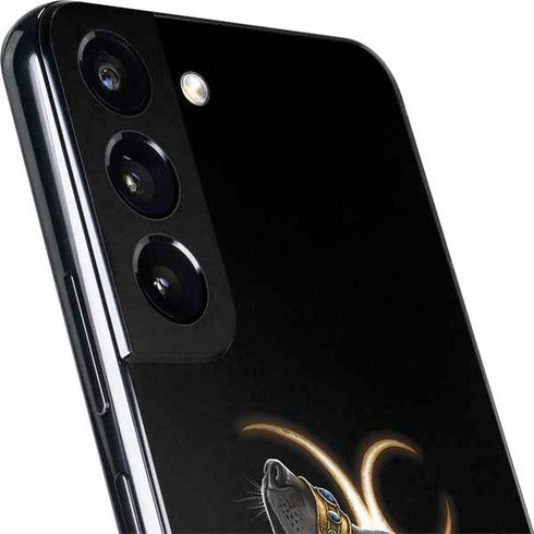 Wolf Howling by Sarah Richter Galaxy S22 Plus Skin
