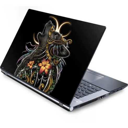 Wolf Howling by Sarah Richter Generic Laptop Skin