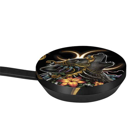 Wolf Howling by Sarah Richter Google Stadia Controller Skin