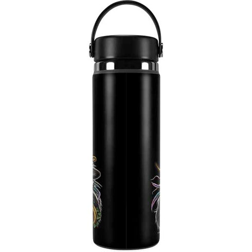Wolf Howling by Sarah Richter Hydro Flask 20oz Wide Mouth Skin