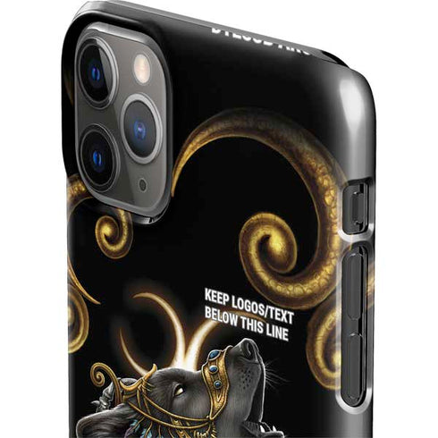 Wolf Howling by Sarah Richter iPhone 11 Pro Max Lite Case